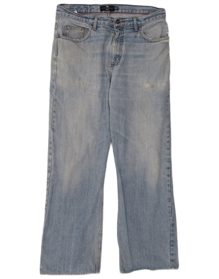 Мужские джинсы Marks & Spencer Blue Harbour Bootcut W34 L31, синий хлопок