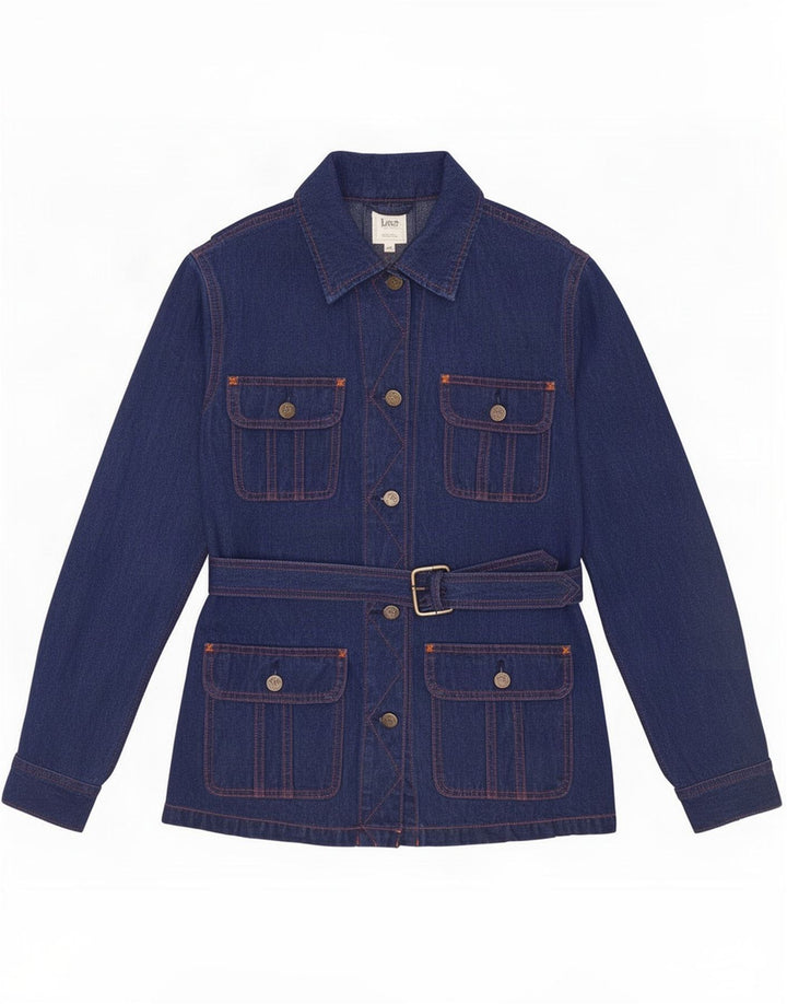 Lee Женская джинсовая куртка UK 6 XS Blue