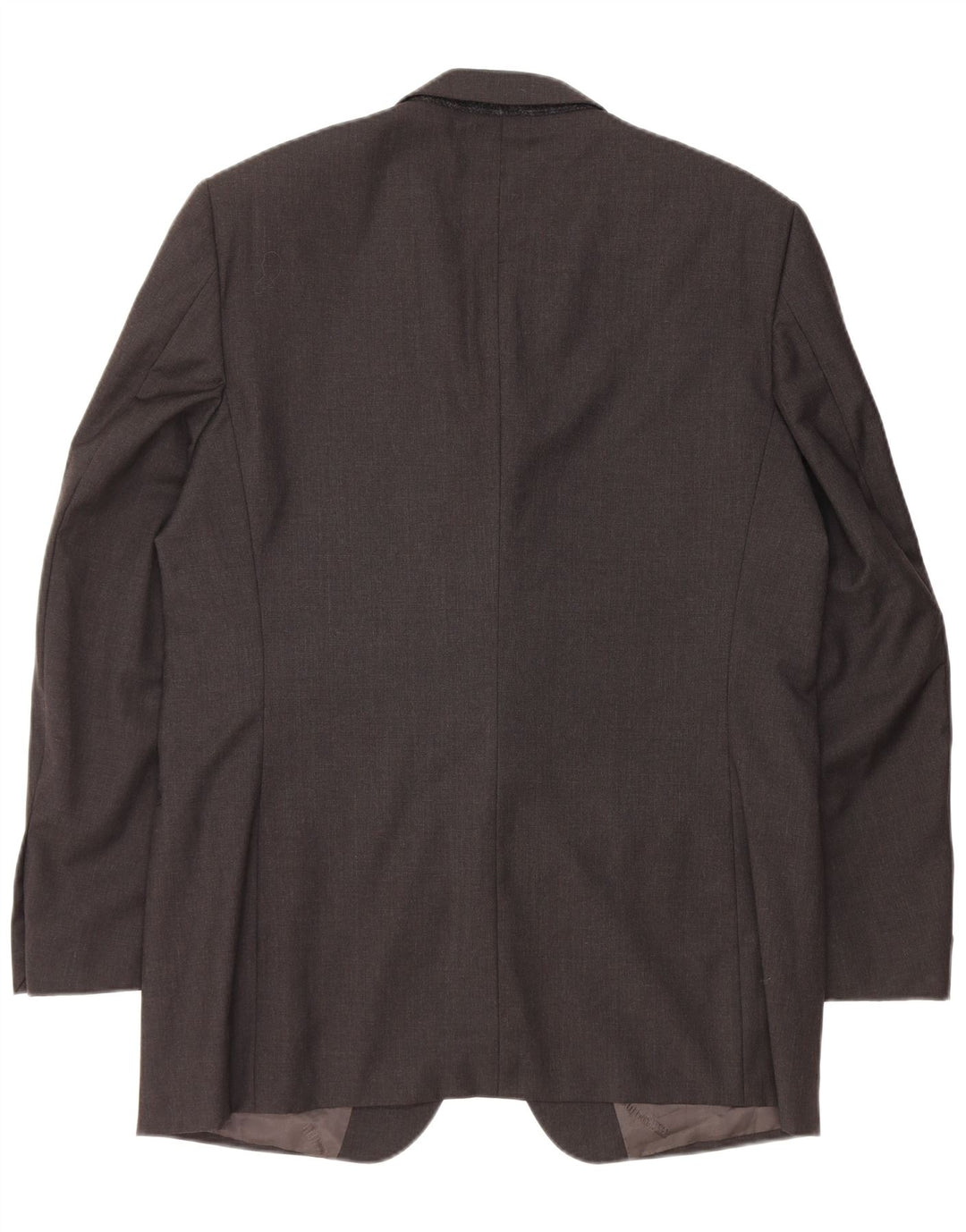 Мужской пиджак CARLO PIGNATELLI на 3 пуговицах UK 40, большой черный шерстяной пиджак