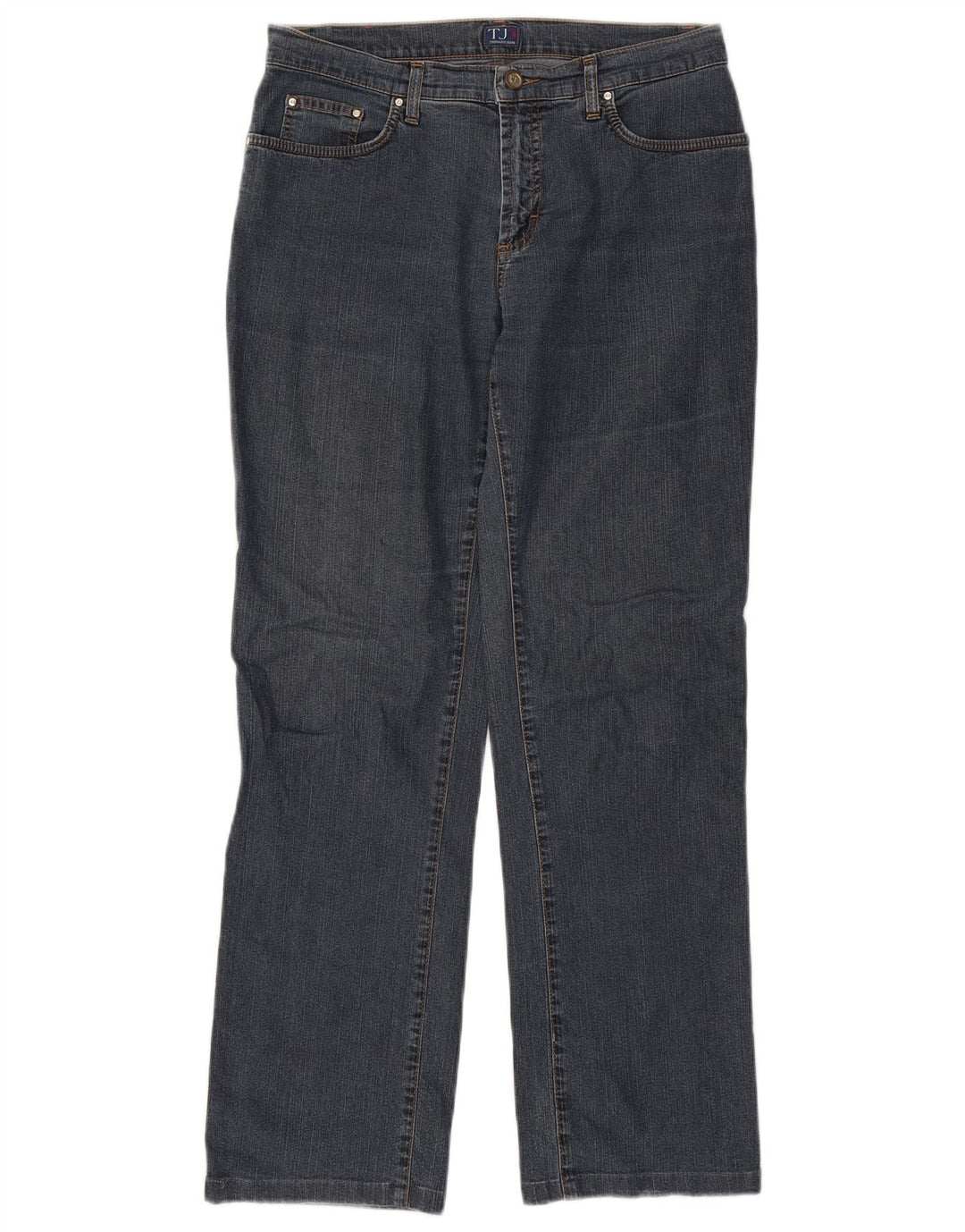 Женские прямые джинсы Trussardi W31 L29, темно-синий, хлопок