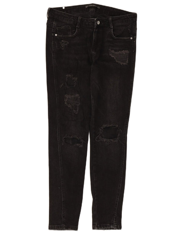Женские джинсы скинни Zara Trafaluc EU 40 Medium W30 L28, черные