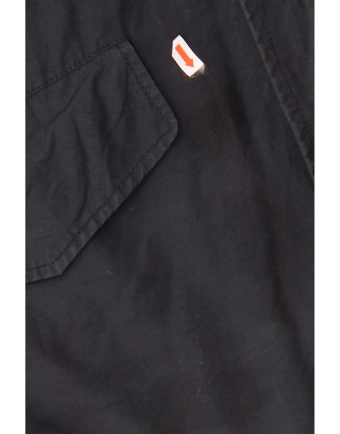 ВИНТАЖНАЯ мужская ветровка UK 44 2XL Темно-синий хлопок