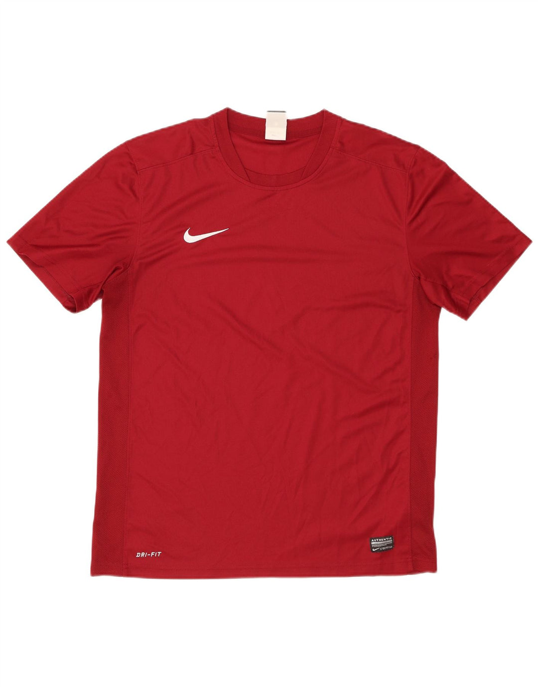 Мужская футболка Nike Dri Fit, большой темно-бордовый полиэстер