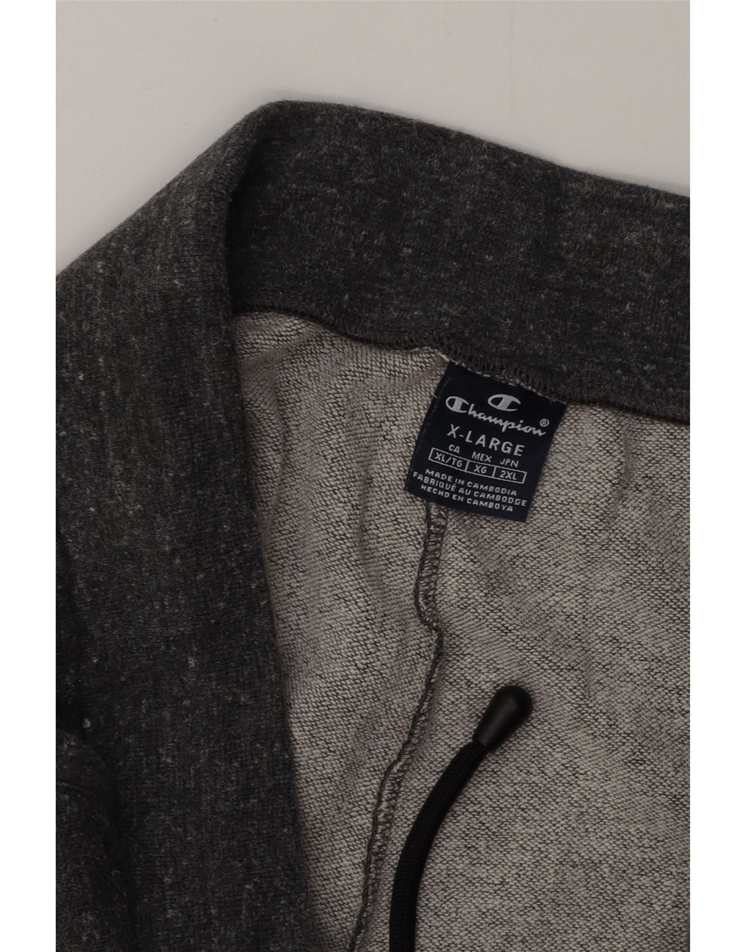 Женские спортивные брюки с графическим рисунком CHAMPION, джоггеры, Великобритания, 18 XL, серые в крапинку