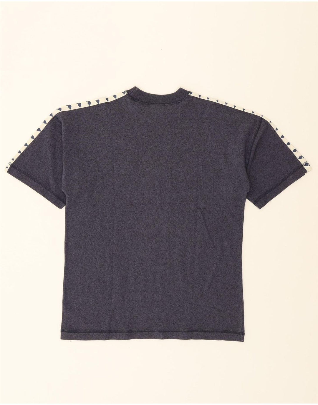 ARENA Mens Graphic T-Shirt Top Medium Navy Blue Acetate Vintage Arena and Second-Hand Arena from Messina Hembry 
