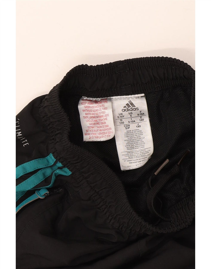 Спортивные брюки ADIDAS для мальчиков Munster Rugby с графическим рисунком 9-10 лет, черные