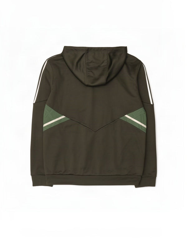 Adidas Mens The Celtic Football Club Толстовка с капюшоном XL Зеленый Цветной блок