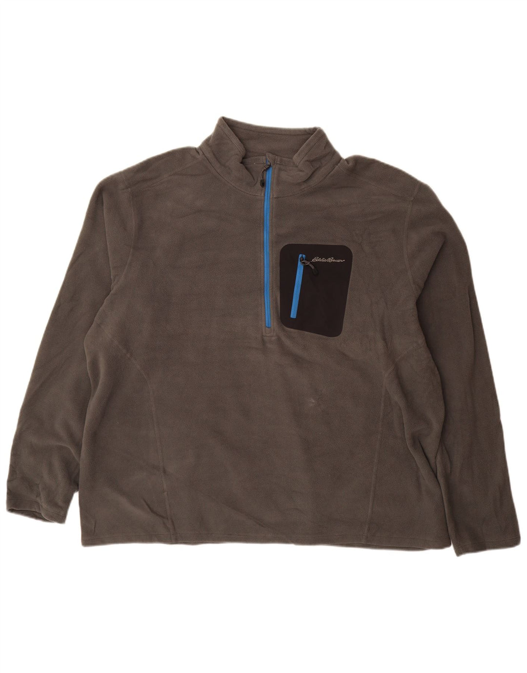 Мужской флисовый джемпер EDDIE BAUER 2XL, серый полиэстер