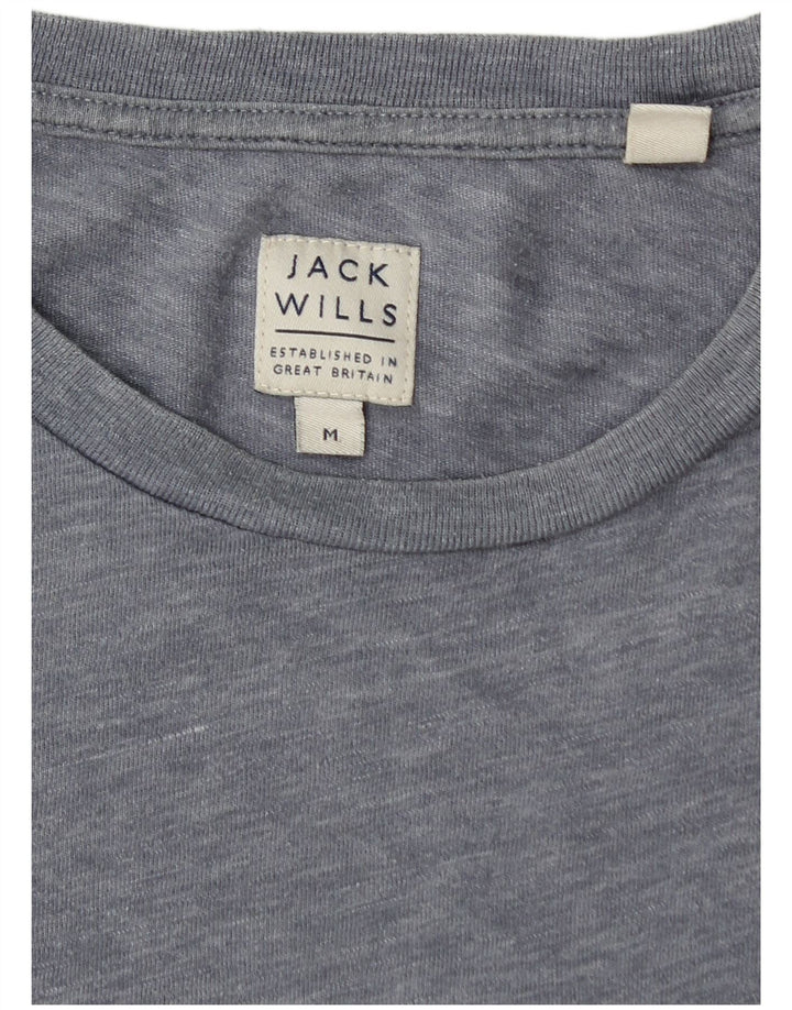 Мужская футболка JACK WILLS Top Medium Blue в крапинку