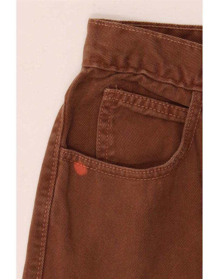 Guess Мужские зауженные джинсы W31 L28 Коричневые хлопковые