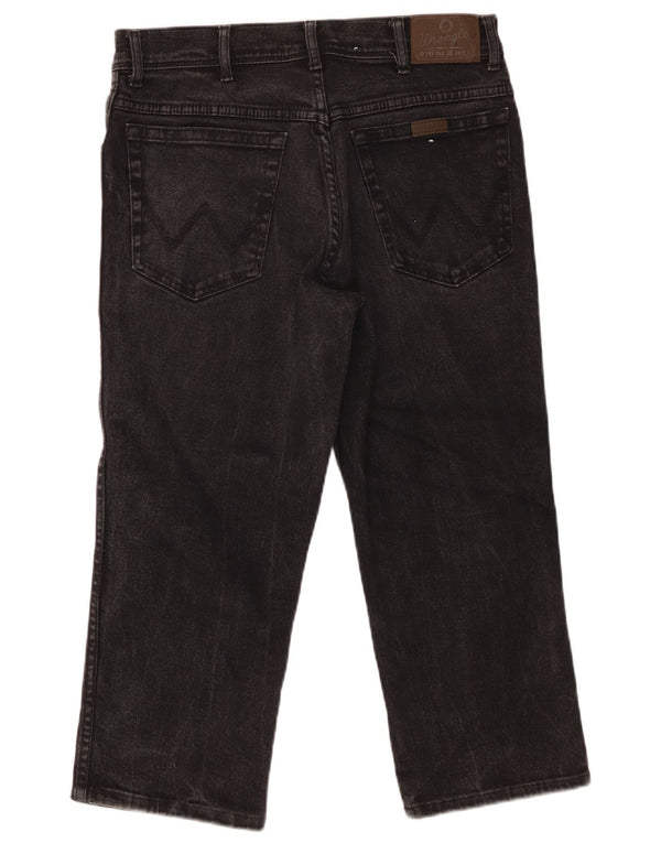 Мужские капри Wrangler прямого кроя стандартного кроя W34 L22, черный хлопок