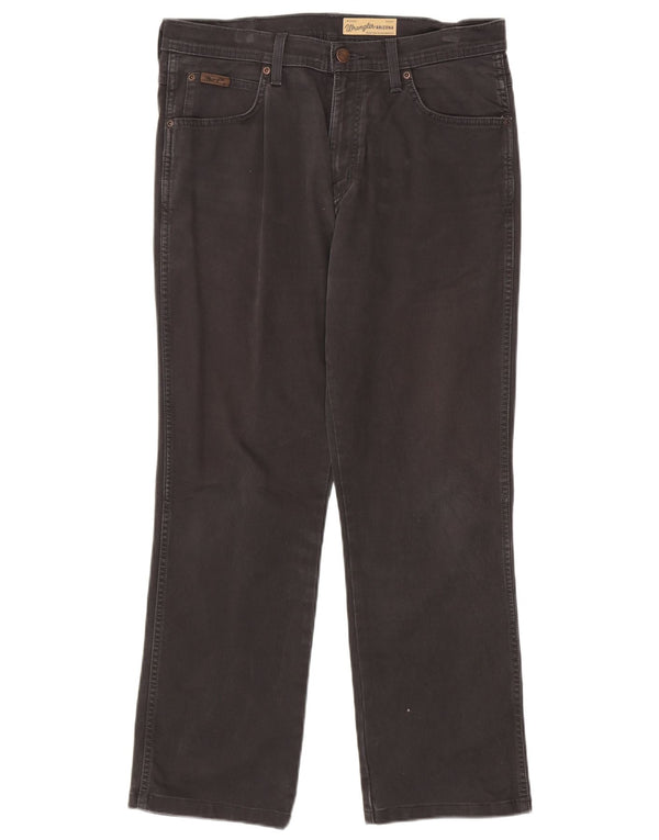 Мужские прямые джинсы Wrangler Arizona Stretch W33 L30, серый хлопок
