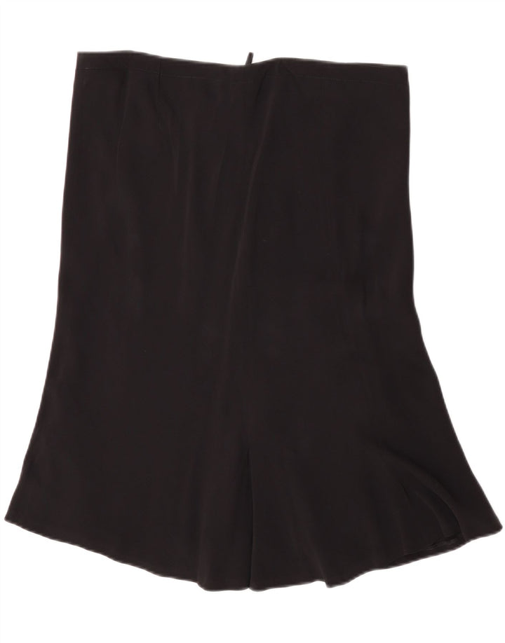 Alexander Mcqueen Женская юбка-трапеция IT 46 Large W34 L25 Черная классика