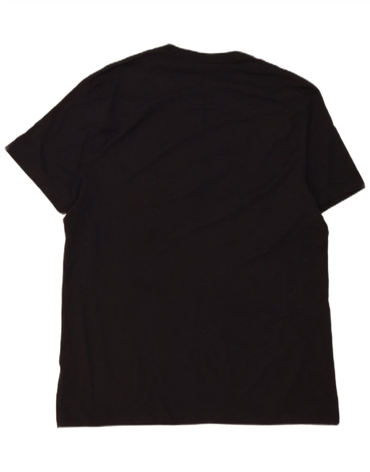 Мужская футболка с рисунком Dkny Top XL, черный хлопок