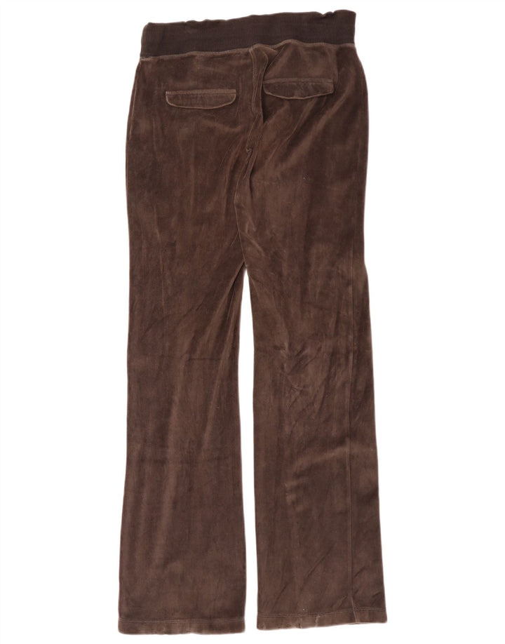 Женские бархатные спортивные брюки ADIDAS EU 42, средний коричневый, хлопок