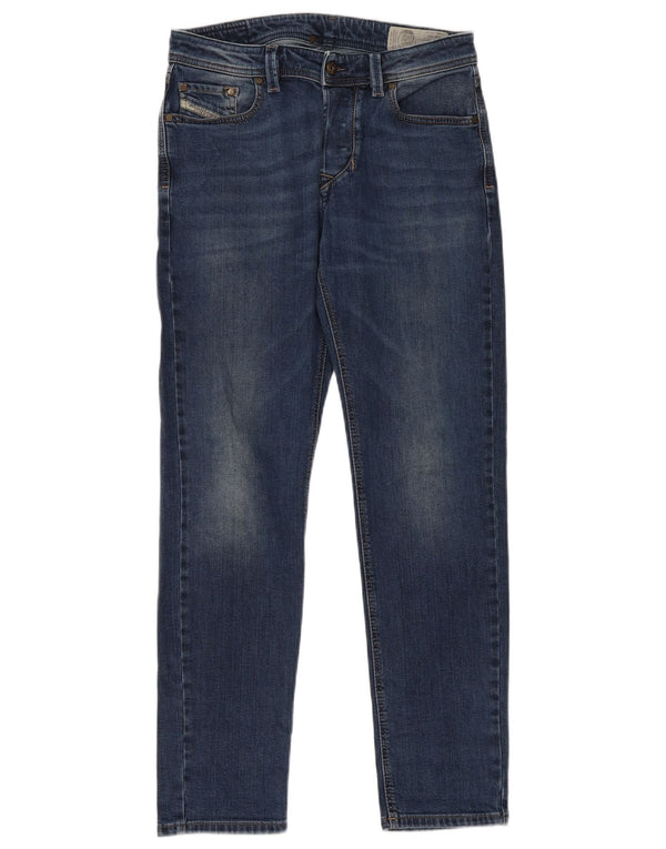 Мужские зауженные джинсы Diesel Larkee-Beex W30 L32 синие, хлопок
