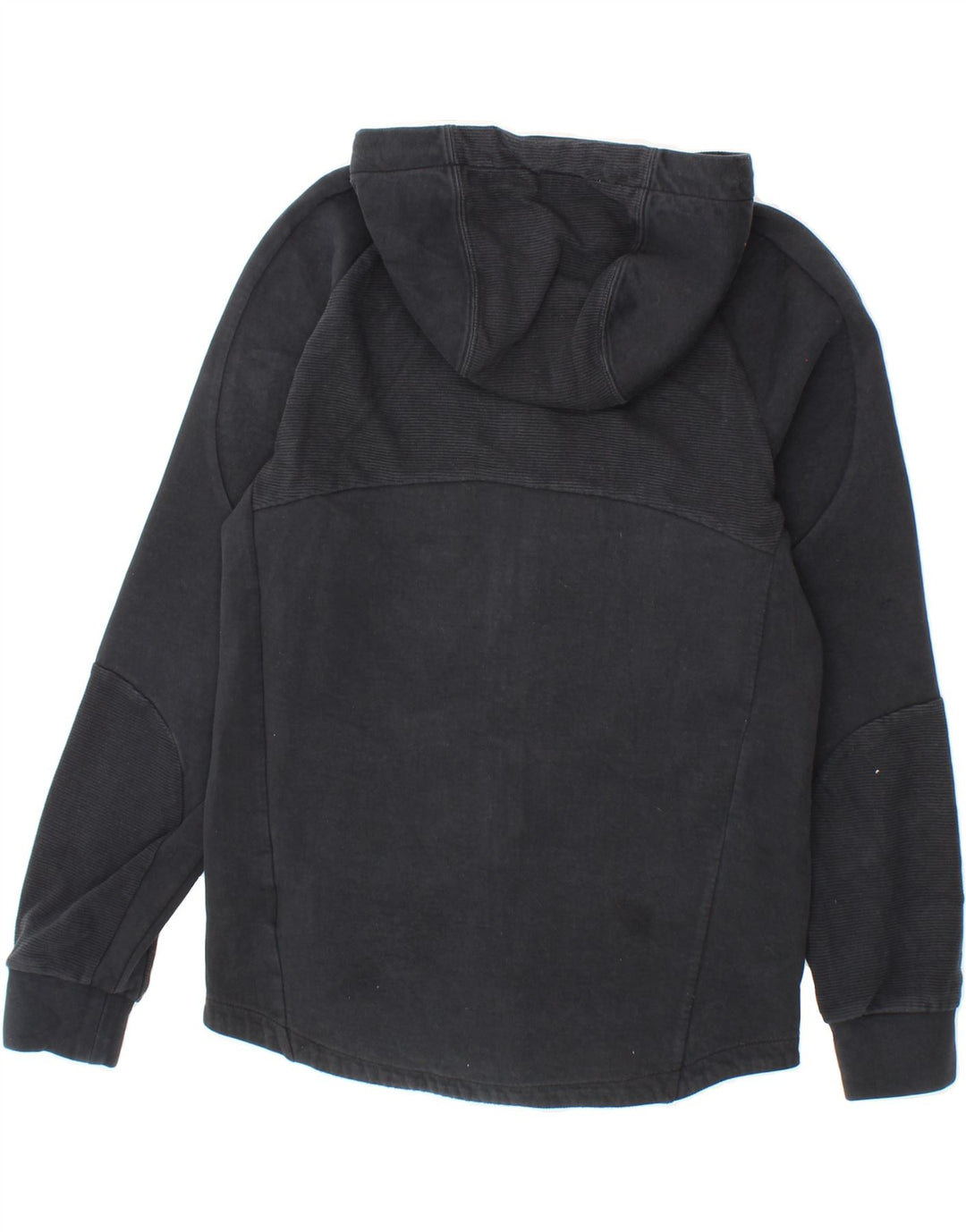 PUMA Mens Zip Hoodie Sweater Small Black Cotton Vintage Puma and Second-Hand Puma from Messina Hembry 
