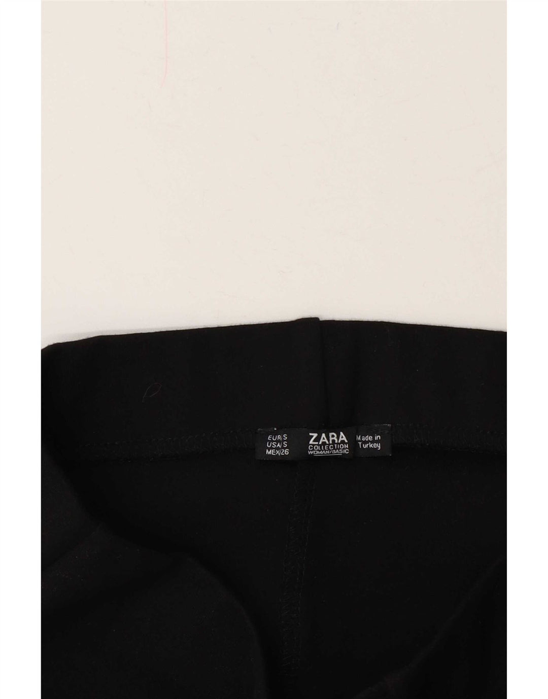 Женская юбка-карандаш Zara, маленькая W26, черная
