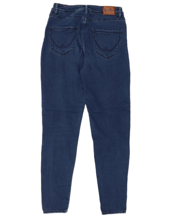 Женские джинсы скинни SUPERDRY Sophia W28 L30, синий хлопок