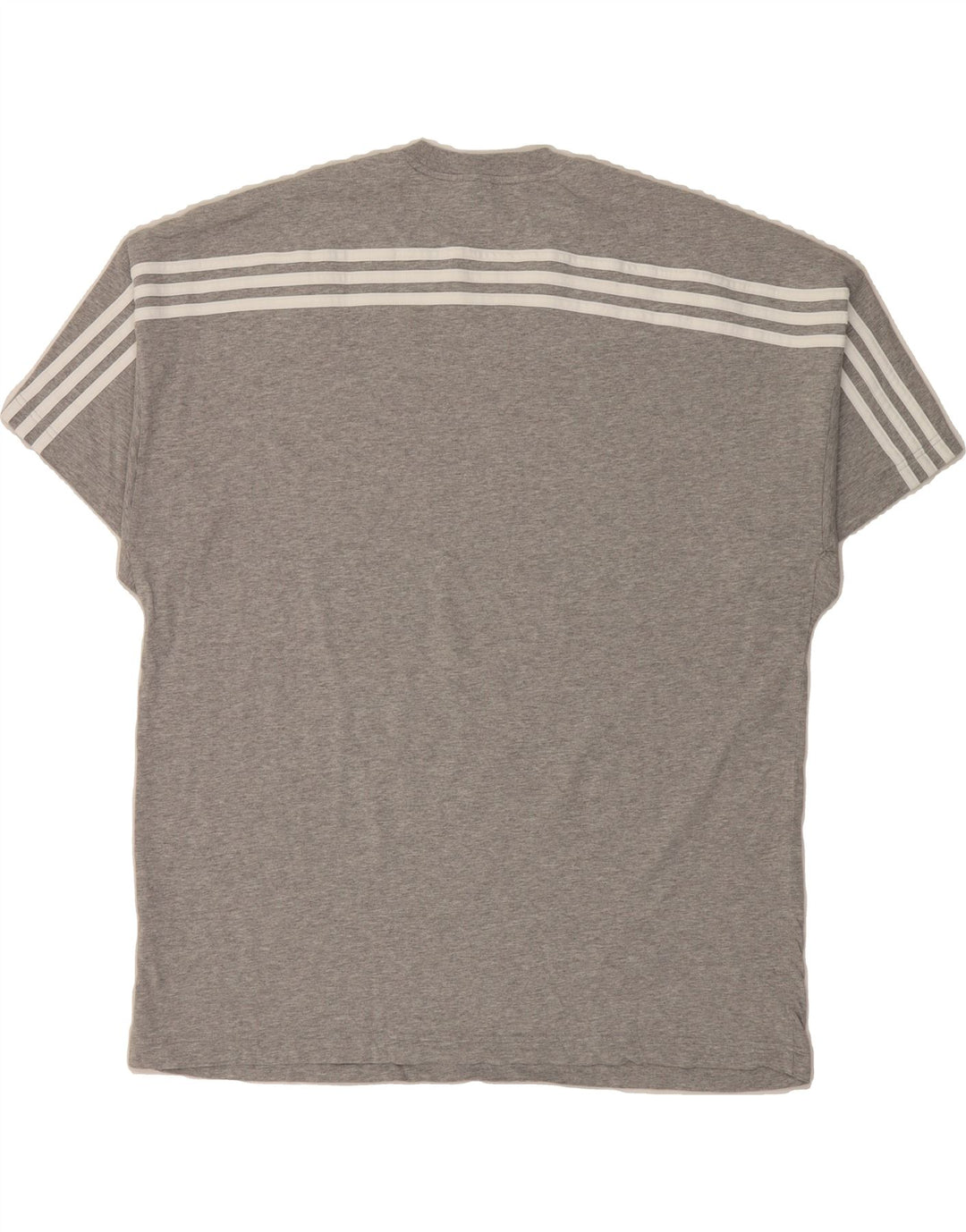 ADIDAS Mens T-Shirt Top 2XL Grey Cotton Vintage Adidas and Second-Hand Adidas from Messina Hembry 
