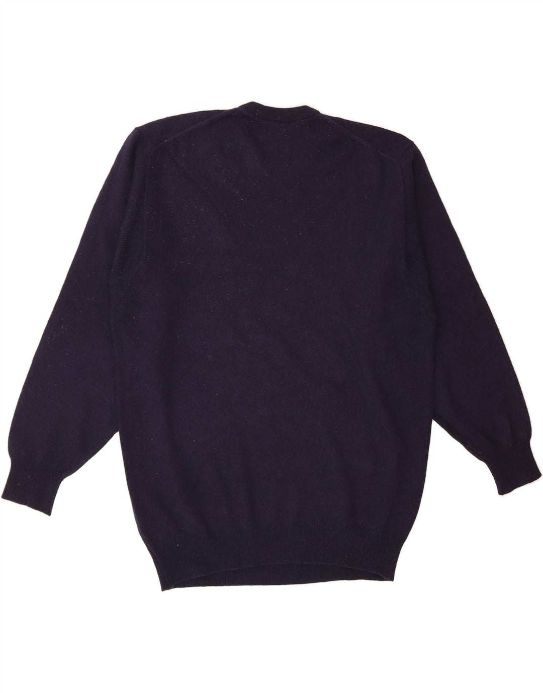 LYLE & SCOTT Mens Crew Neck Jumper Sweater Medium Navy Blue Vintage Lyle & Scott and Second-Hand Lyle & Scott from Messina Hembry 