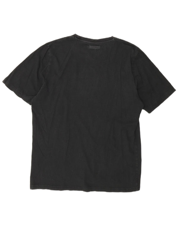 Kappa Mens Graphic T-Shirt Top XL Black