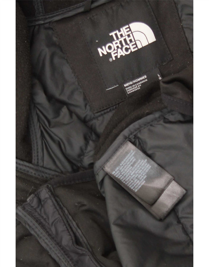 Мужской спортивный костюм с капюшоном The North Face, большая черная куртка