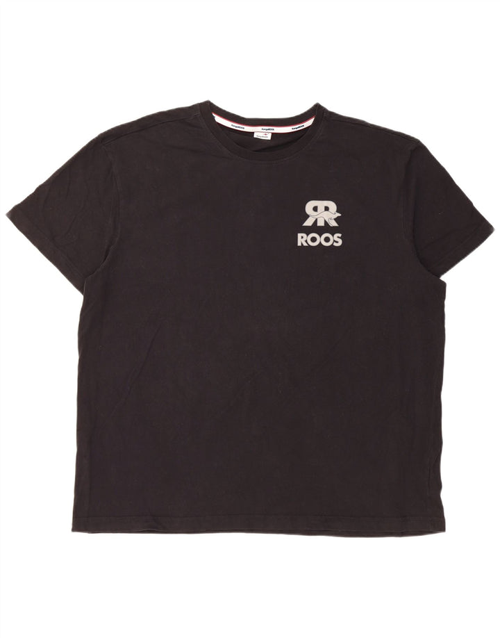 Мужская футболка с рисунком Kangaroos Top XL, черная
