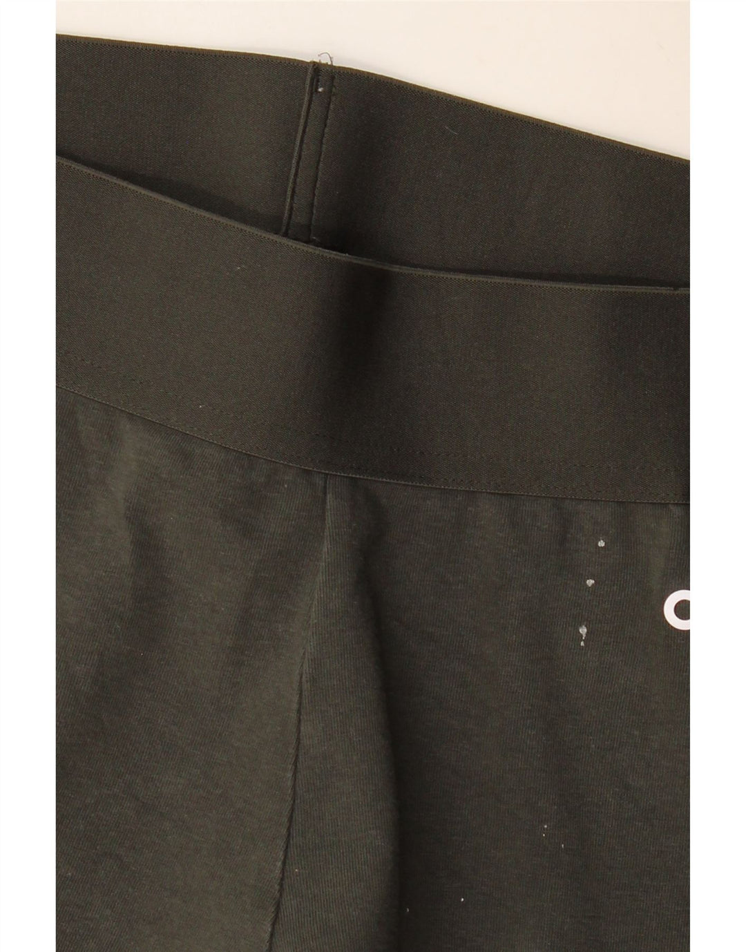 Женские леггинсы Adidas UK 12/14, хлопок среднего цвета хаки