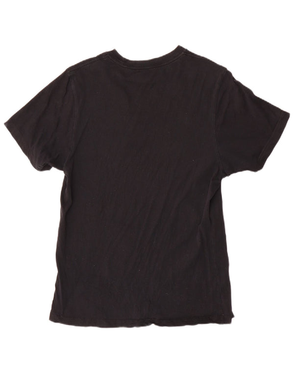 Футболка с рисунком Vans для мальчиков, топ 14–15 лет, размер XL, черный хлопок