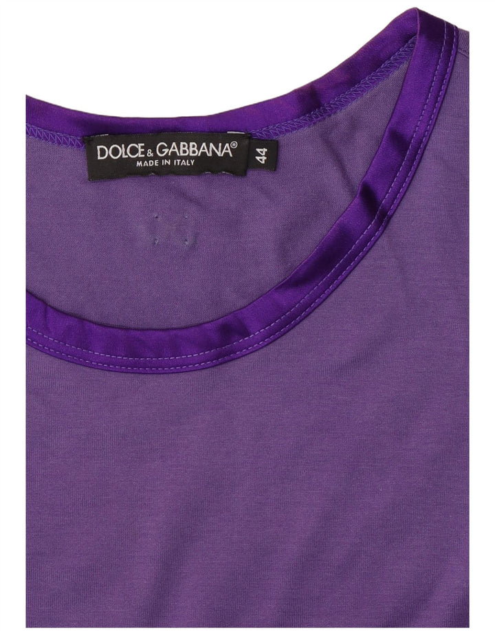 Dolce & Gabbana Женский жилет IT 44 Средний Фиолетовый