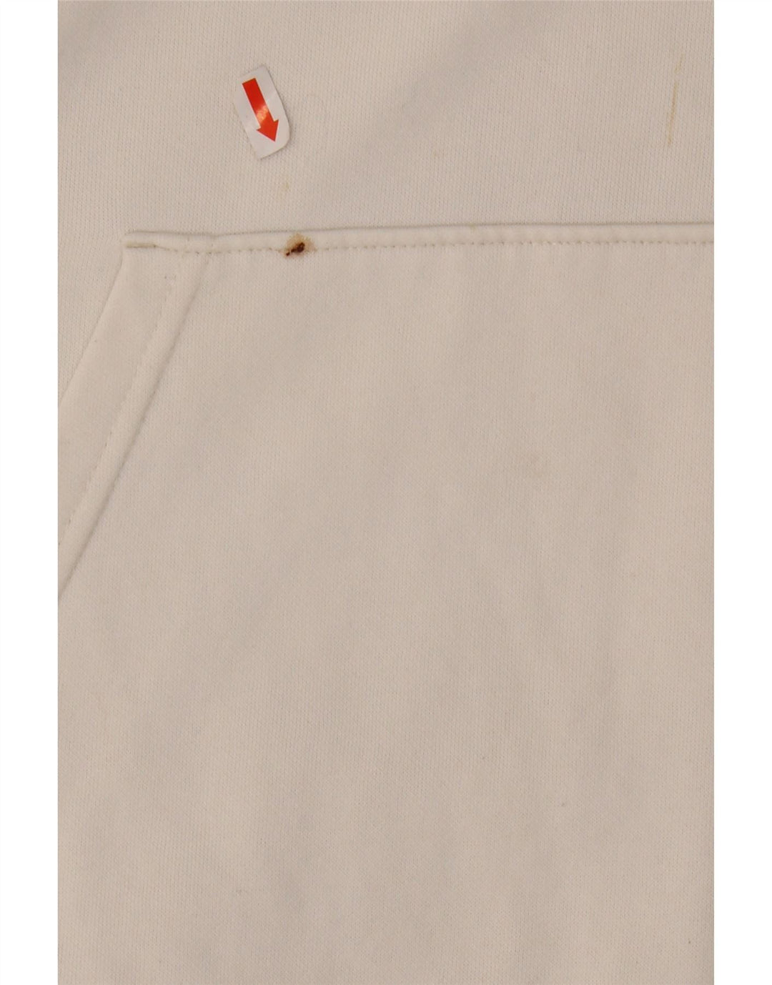 Женский джемпер с капюшоном VANS UK 18 XL, белый хлопок