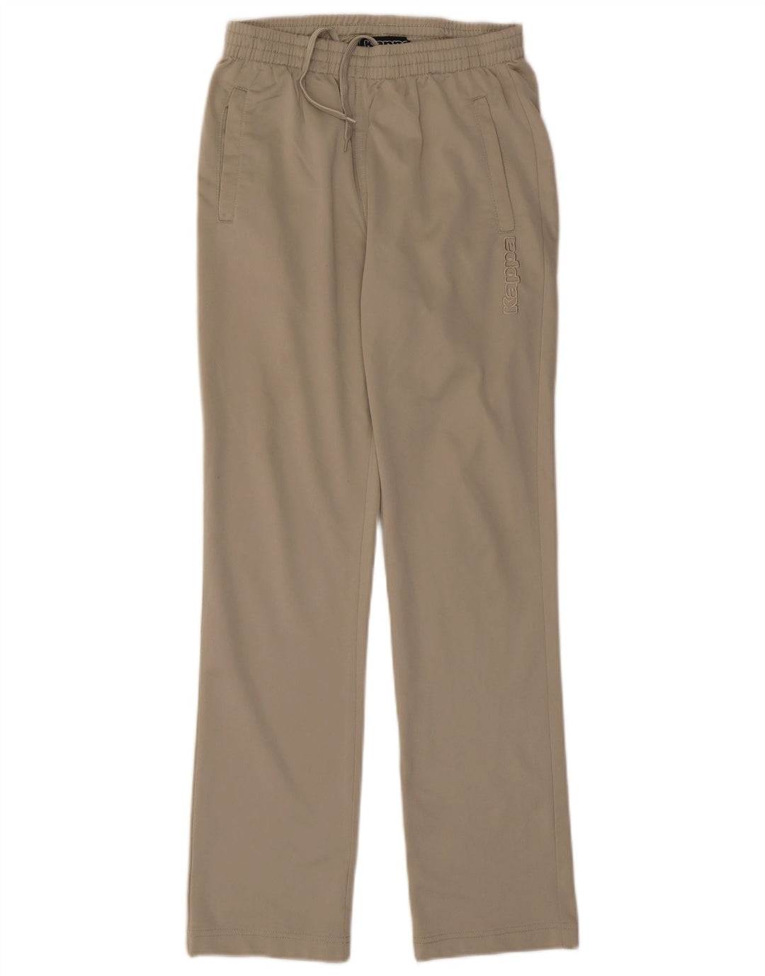 KAPPA Мужской полный спортивный костюм, маленький бежевый, полиэстер с цветными блоками