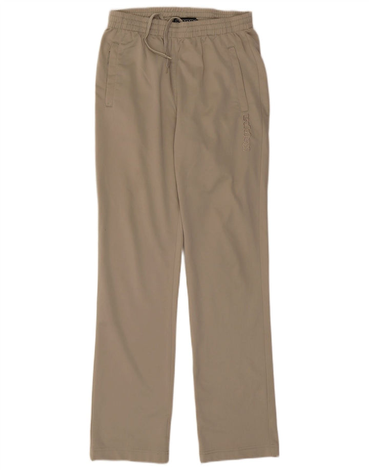 KAPPA Мужской полный спортивный костюм, маленький бежевый, полиэстер с цветными блоками