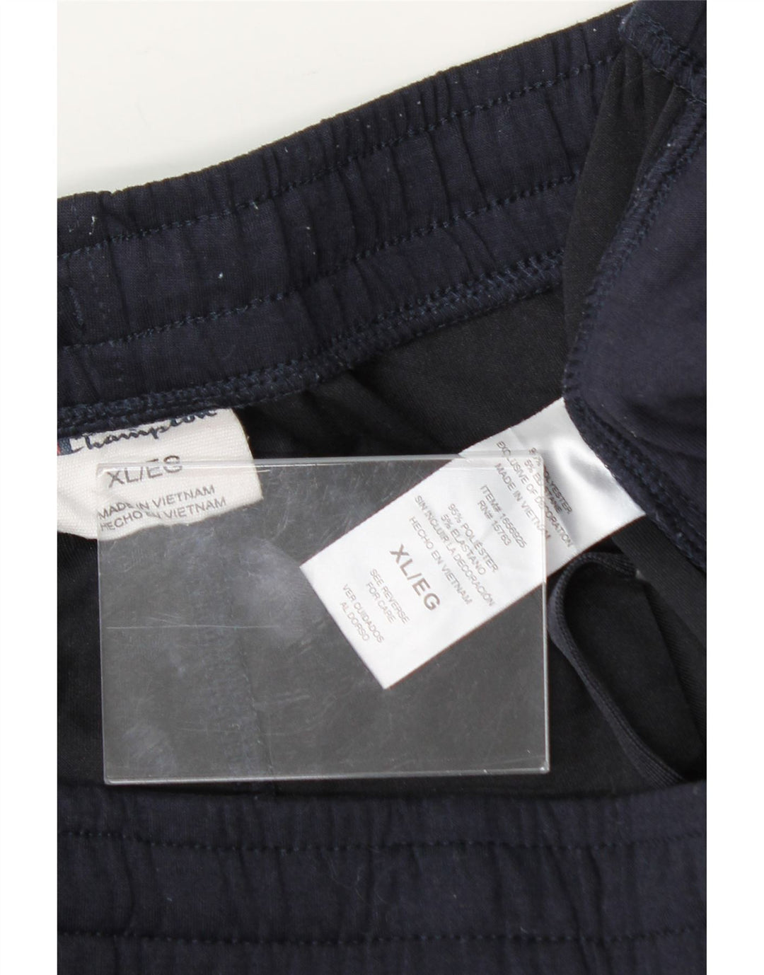 CHAMPION Mens Tracksuit Trousers XL  Navy Blue Polyester Vintage Champion and Second-Hand Champion from Messina Hembry 