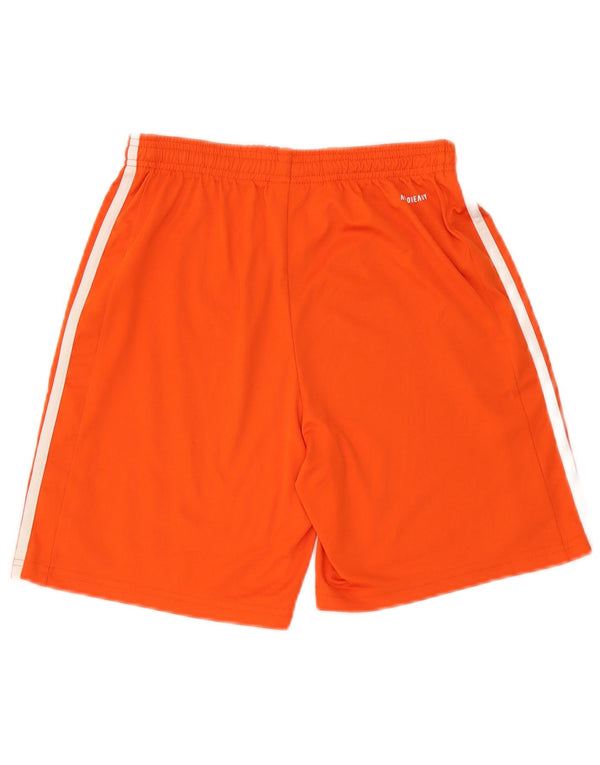 Adidas Boys Aeroready Sport Shorts 15-16 Years Orange Polyester