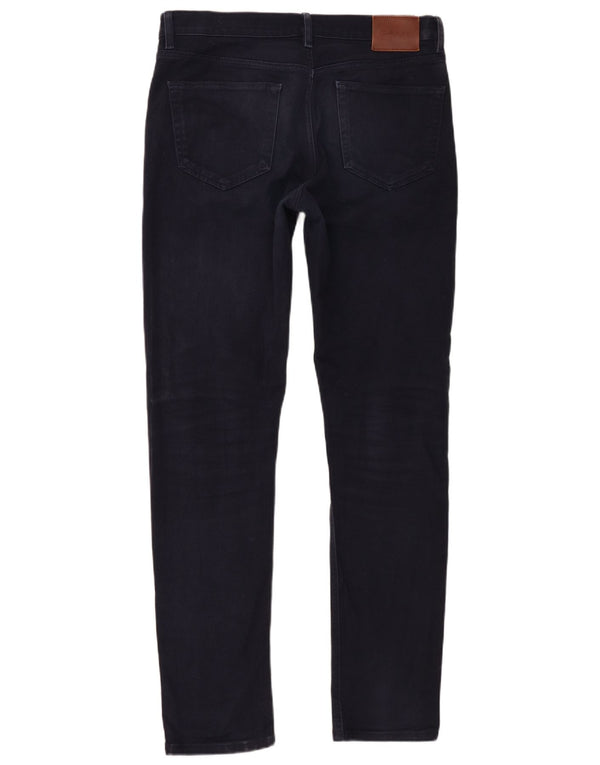 Мужские повседневные брюки Gant Slim Fit W33 L34, темно-синие, хлопковые