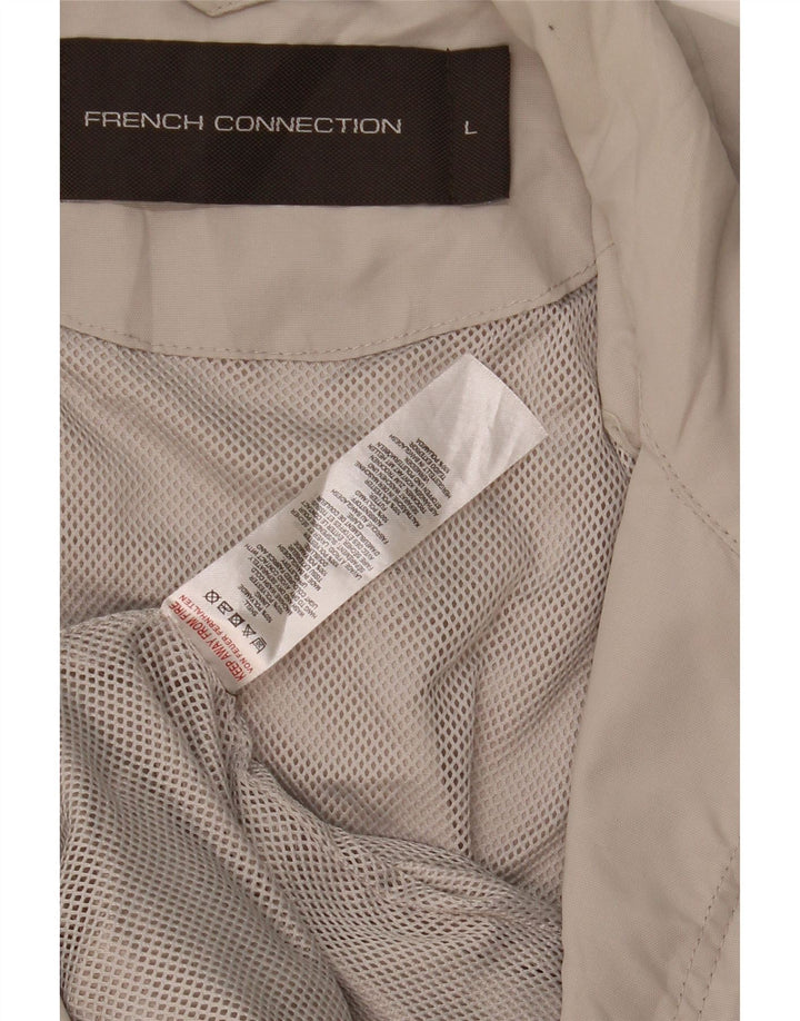 Мужская куртка French Connection UK 40, большая, бежевая, полиамид