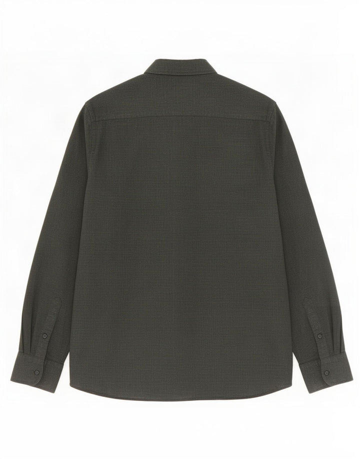 Мужская рубашка Massimo Dutti, большая зеленая