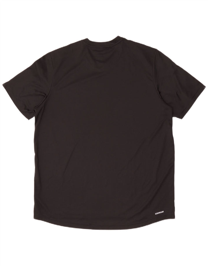 Мужская футболка Adidas Aeroready Top XL, черный полиэстер