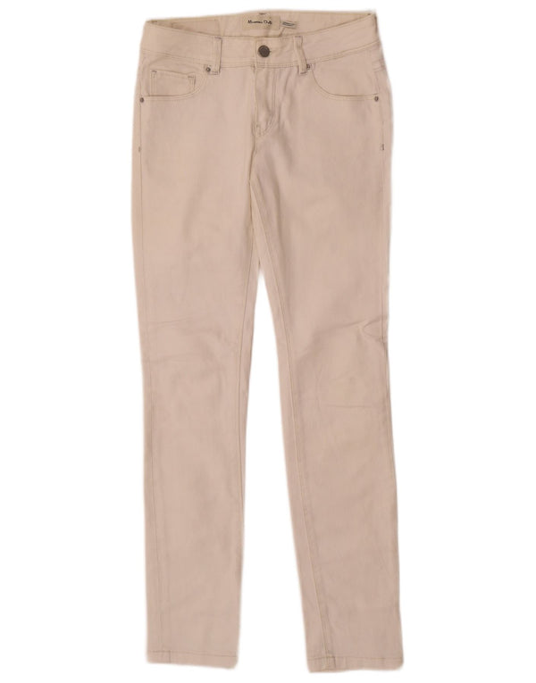 Женские джинсы скинни Massimo Dutti W26 L28 белые