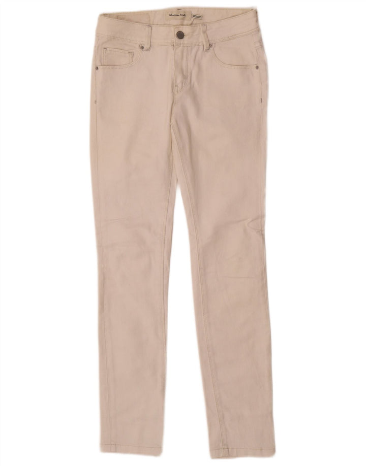 Женские джинсы скинни Massimo Dutti W26 L28 белые