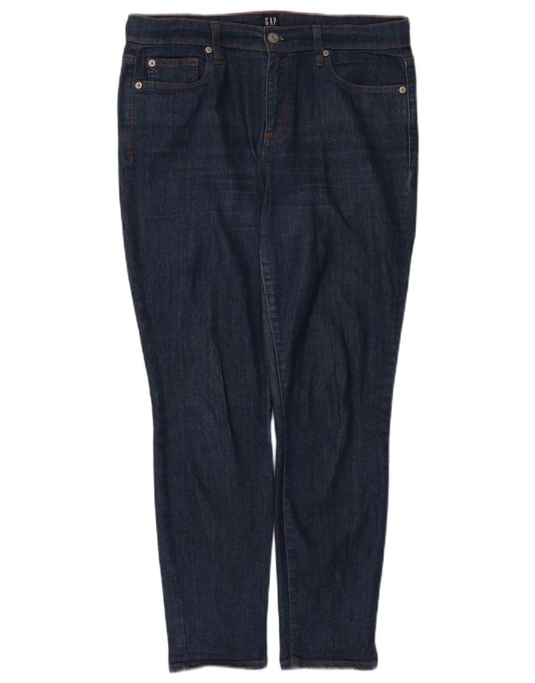 Женские узкие джинсы Gap W32 L27, темно-синий, хлопок