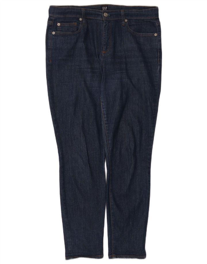 Женские узкие джинсы Gap W32 L27, темно-синий, хлопок