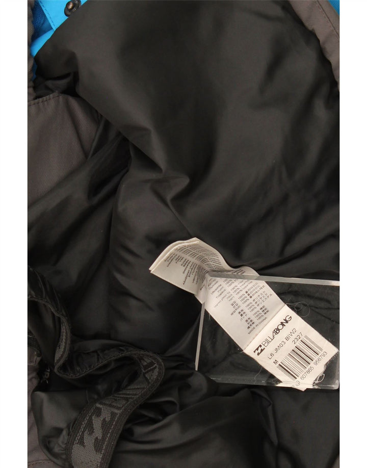 Мужская лыжная куртка Billabong UK 38, средняя, разноцветная, с цветными блоками