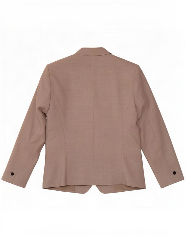 Zara Womens 1 Button Blazer Jacket EU 42 Large Grey