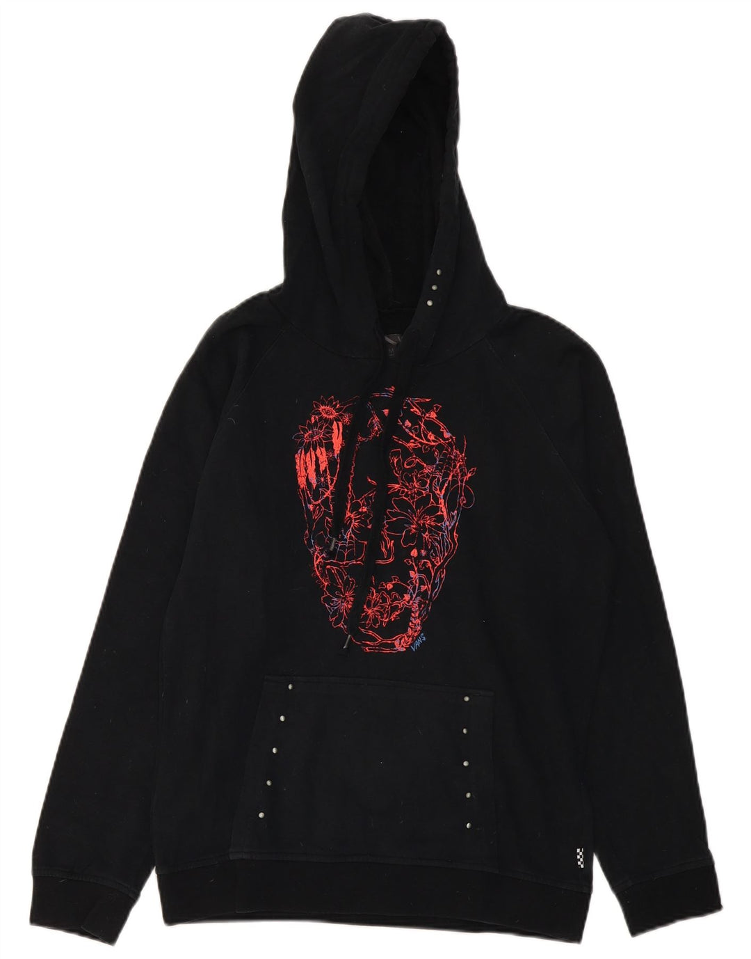 Женский джемпер с капюшоном Vans UK 14, средний черный