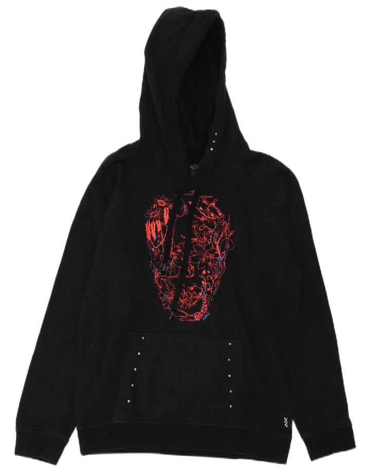 Женский джемпер с капюшоном Vans UK 14, средний черный