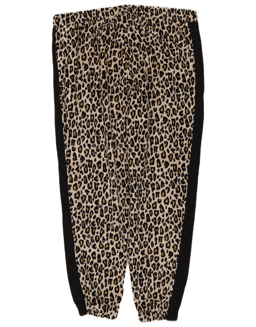 Женский спортивный костюм PUMA Брюки Джоггеры UK 14 Средний черный с животным принтом