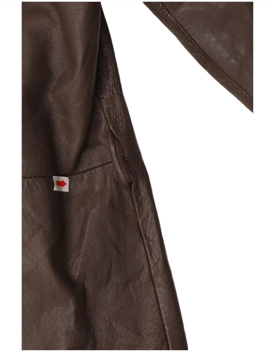 Винтажная мужская кожаная куртка в стиле милитари IT 56 3XL серая кожаная